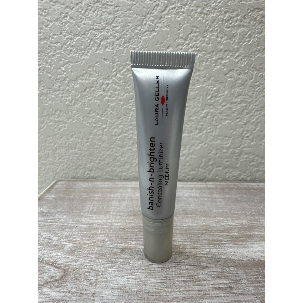 $44 🌙 Laura Geller Banish-N-Brighten Concealing Luminizer MEDIUM 0.3oz/8.5g